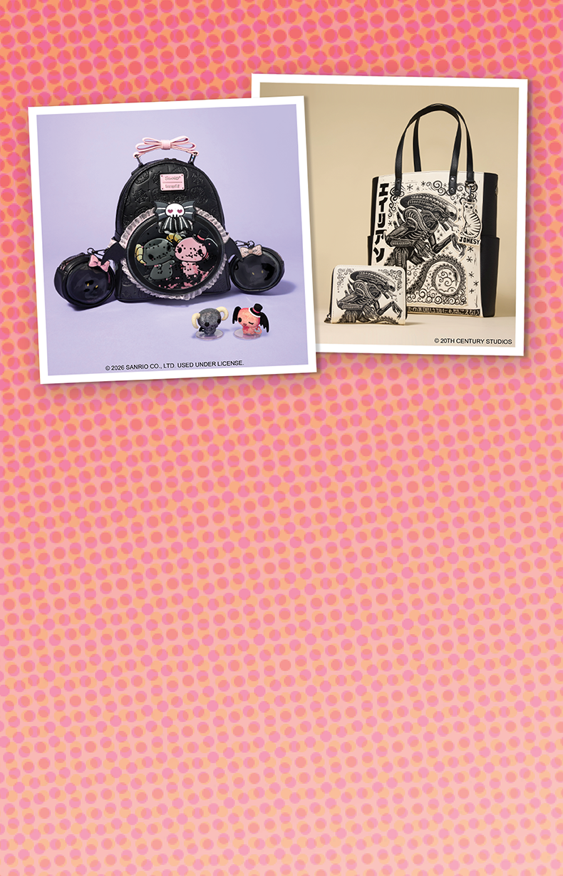 Licensed Pop Culture Apparel & Accessories | Loungefly